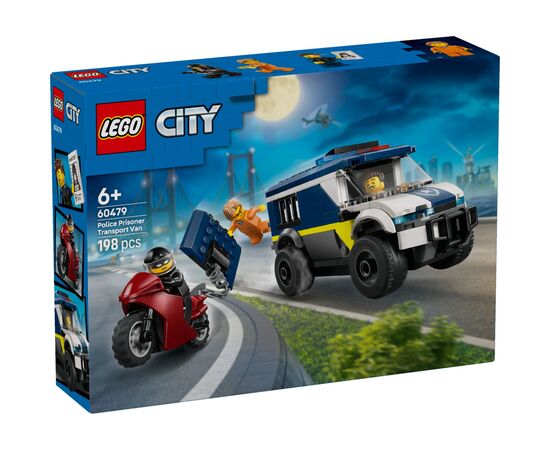 Конструктор LEGO City Полицейский фургон для перевозки заключенных (60479)
