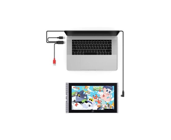 Планшет-монитор XP-Pen Artist12 Pen Display (3nd Gen) Gray (CPCD121FH-GR), изображение 9