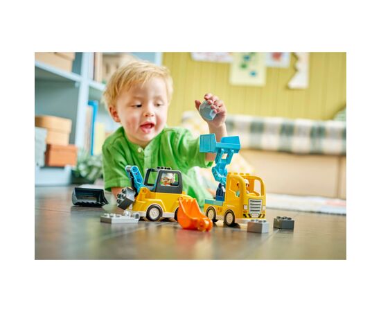 Конструктор LEGO DUPLO Town 3-в-1 Строительная техника (10475), изображение 11