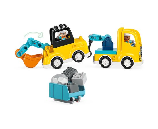 Конструктор LEGO DUPLO Town 3-в-1 Строительная техника (10475), изображение 8