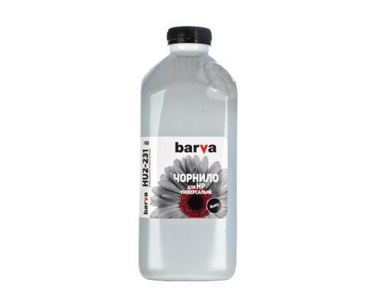 Чернила Barva HP Universal №2 BLACK 1кг (HU2-231), изображение 2