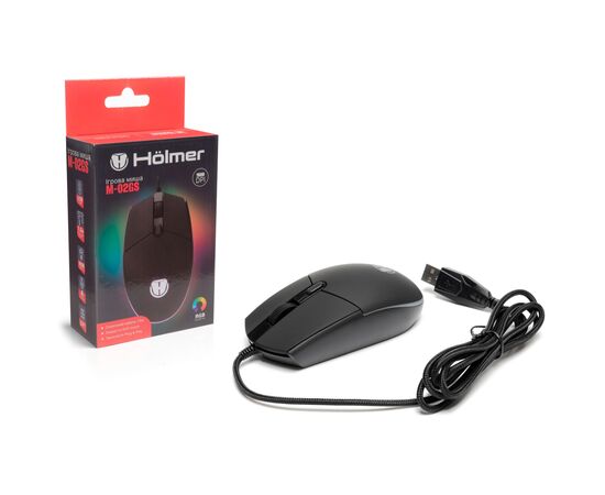 Мишка Hölmer M-02GS USB Black (M-02GS), зображення 12