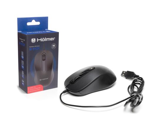 Мишка Hölmer M-01OF USB Black (M-01OF), зображення 11