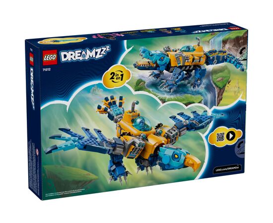 Конструктор LEGO DREAMZzz Подлодка-крокодил (71512), изображение 6