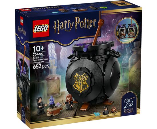 Конструктор LEGO Harry Potter Котел: Тайный класс зельеварения (76464)
