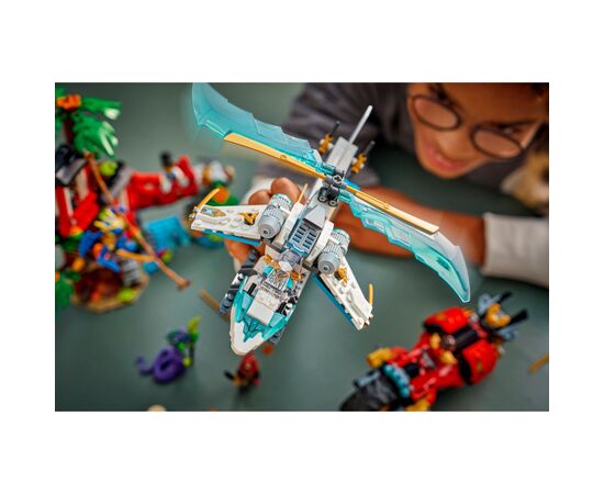 Конструктор LEGO Ninjago Автомобильная битва ниндзя у дома на дереве (71857), изображение 10