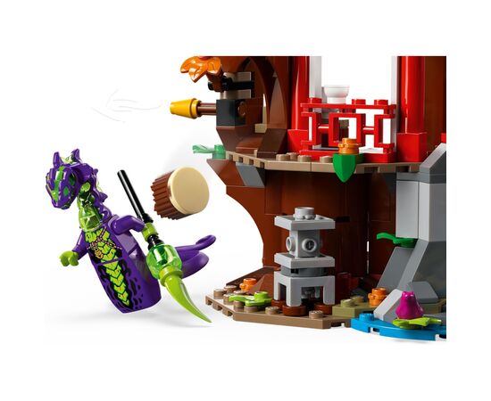 Конструктор LEGO Ninjago Автомобильная битва ниндзя у дома на дереве (71857), изображение 4