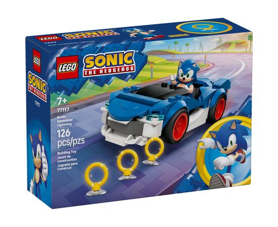 Конструктор LEGO Sonic Соник: спидстер «Молния» (77117)