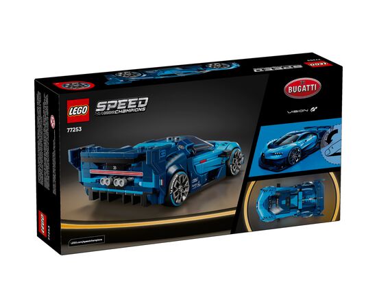 Конструктор LEGO Speed Champions Спортивный автомобиль Bugatti Vision GT Hyper (77253), изображение 7
