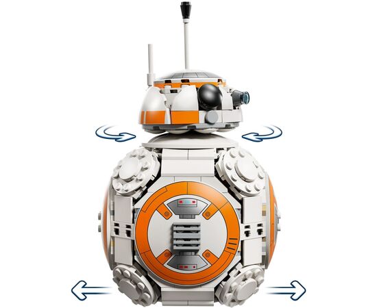 Конструктор LEGO Star Wars Дроид-астромеханик BB-8 (75452), изображение 5