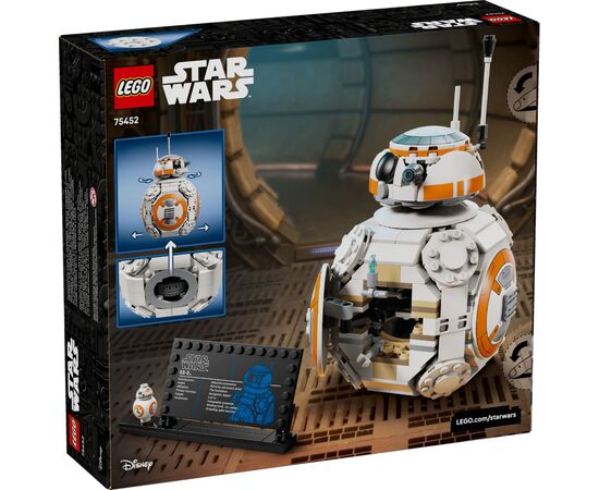 Конструктор LEGO Star Wars Дроид-астромеханик BB-8 (75452), изображение 6