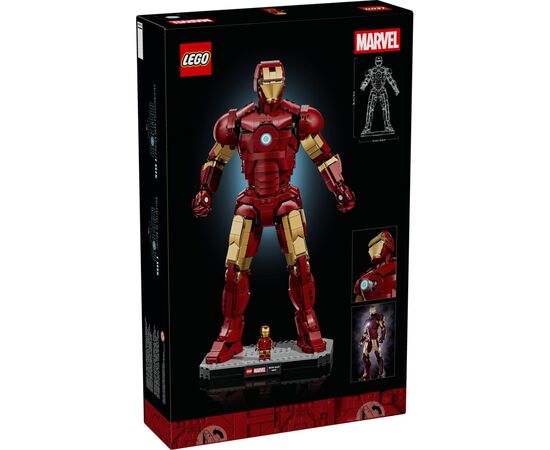 Конструктор LEGO Super Heroes Залізна Людина в броні Mark 3. Колекційний набір (76344), зображення 7
