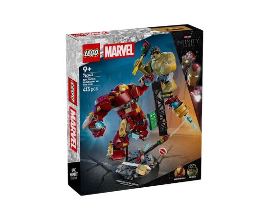 Конструктор LEGO Super Heroes Легендарное сражение: Халкбастер vs. Халк (76343)