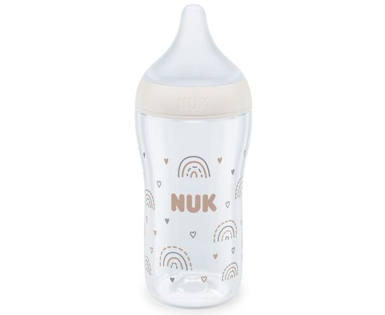 Бутылочка для кормления Nuk Perfect Match М Веселка, пластикова, 260 мл (3954136), изображение 2