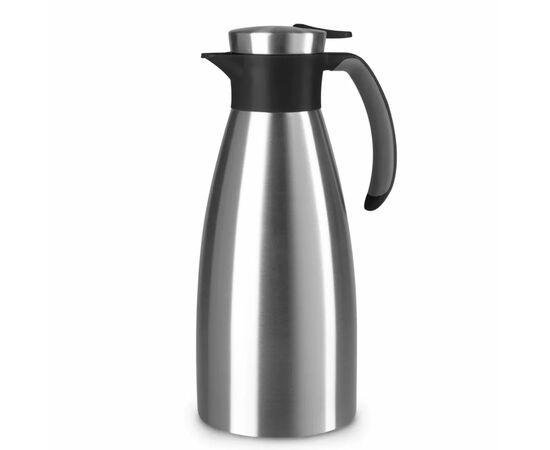 Термос Tefal Soft Grip, 1.5л, нежавіюча сталь, пластик, чорний (K3043214)