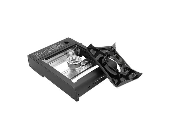 Портативна газова плитка Voltronic MAX-664 під газові балони бутан та пропан-бутан (MAX-66), зображення 4