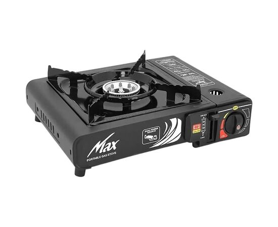 Портативна газова плитка Voltronic MAX-664 під газові балони бутан та пропан-бутан (MAX-66)
