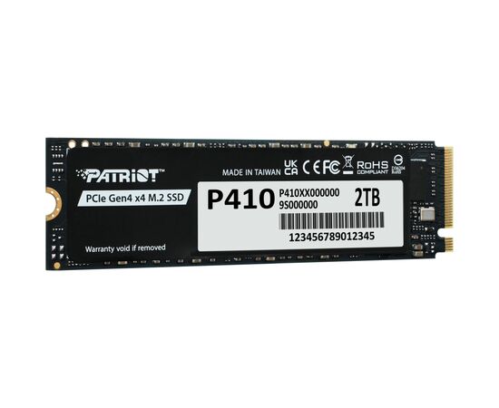 Накопитель SSD M.2 2280 2TB Patriot (P410P2TBM28H), изображение 2