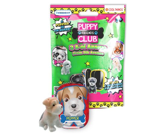 Фігурка Cool Things сюрприз серії Puppy Club - Цуценята з 5-ої авеню (PC059)