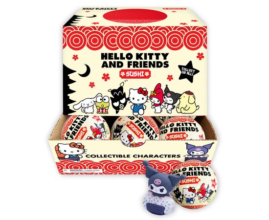 Фигурка Cool Things сюрприз в шаре - серии Hello Kitty - Суши-пати (HK027), изображение 3