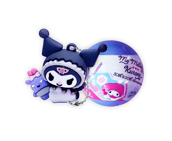 Фигурка Cool Things сюрприз на цепочке в шаре - Моя Мелоди и Куроме (HK024)