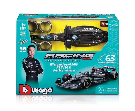 Конструктор Bburago Mercedes-AMG F1 W14 Performance 124 (18-28510), изображение 6