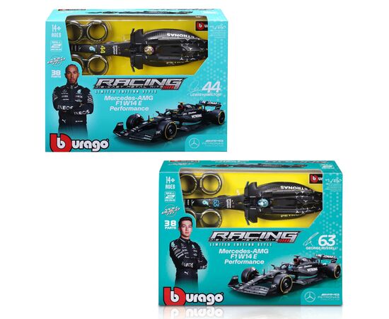 Конструктор Bburago Mercedes-AMG F1 W14 Performance 124 (18-28510)