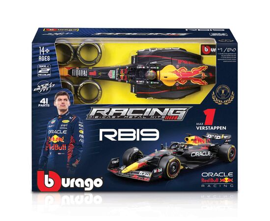 Конструктор Bburago Oracle Red Bull Racing RB19 124 (18-28507), изображение 11