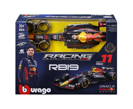 Конструктор Bburago Oracle Red Bull Racing RB19 124 (18-28507), изображение 6