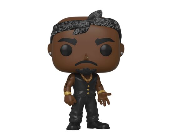Фигурка Funko Pop серии Rocks - Тупак Шакур с банданой (45432), изображение 2