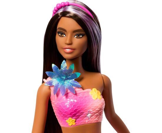Кукла Barbie Fantastic fashion Цветочная магия Брюнетка (JDM73), изображение 2