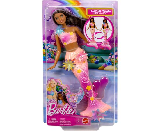 Кукла Barbie Fantastic fashion Цветочная магия Брюнетка (JDM73), изображение 5