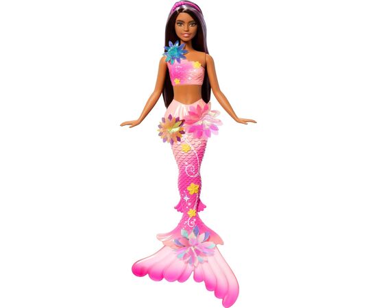 Кукла Barbie Fantastic fashion Цветочная магия Брюнетка (JDM73)