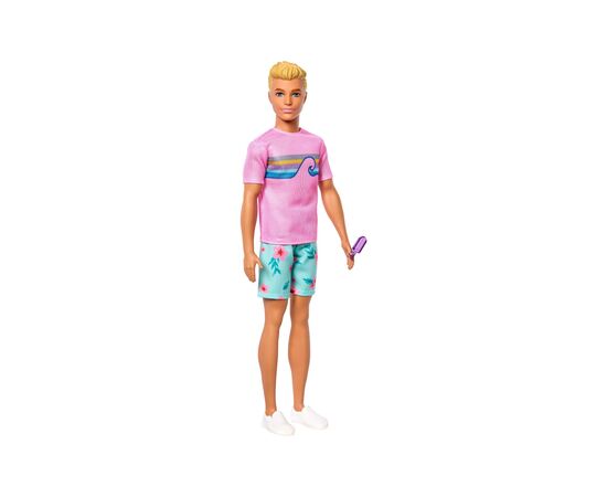 Лялька Barbie Набір з лялькою Кен "Пляжні ласощі" з м/ф "Barbie: Таємничі пригоди" (JFV65), зображення 2