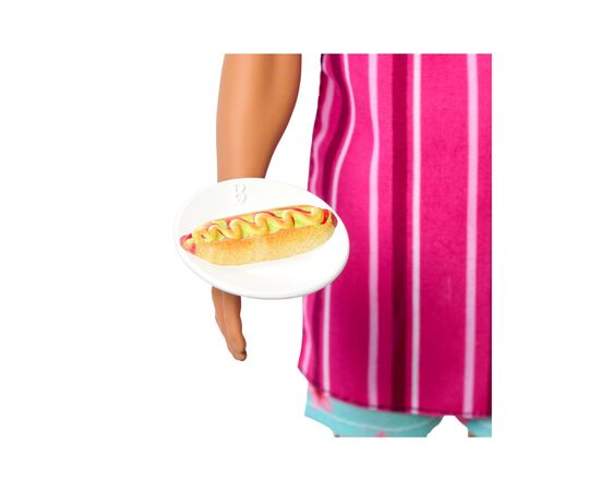 Лялька Barbie Набір з лялькою Кен "Пляжні ласощі" з м/ф "Barbie: Таємничі пригоди" (JFV65), зображення 3