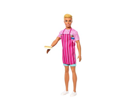 Лялька Barbie Набір з лялькою Кен "Пляжні ласощі" з м/ф "Barbie: Таємничі пригоди" (JFV65)