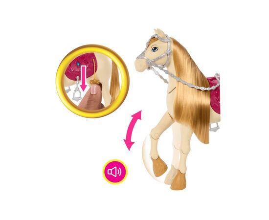 Игровой набор Barbie Интерактивная лошадка (HXJ42), изображение 3