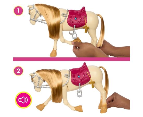 Игровой набор Barbie Интерактивная лошадка (HXJ42), изображение 8