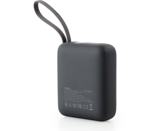 Батарея універсальна Vinga 10000 mAh 35W Display Cable (VPBB1035C), зображення 4