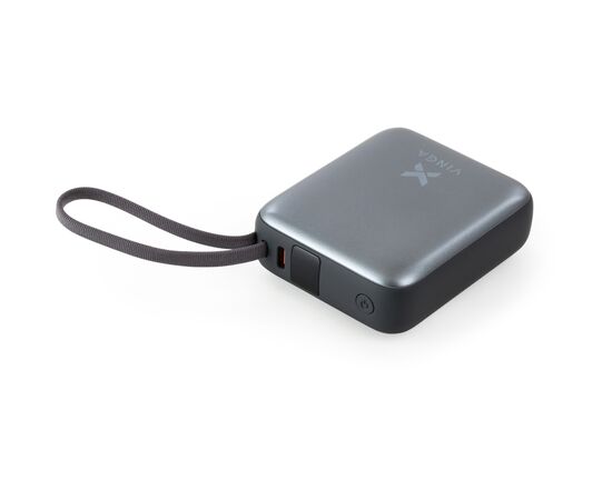 Батарея універсальна Vinga 10000 mAh 35W Display Cable (VPBB1035C), зображення 9