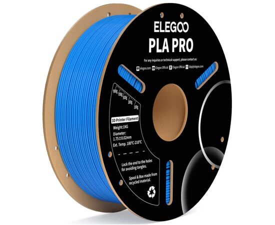 Пластик для 3D-принтера ELEGOO PLA PRO 1кг, 1.75мм, blue light (50.203.0192)