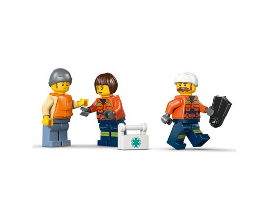 Конструктор LEGO City Спасательный катер и вертолет береговой охраны (60504), изображение 5