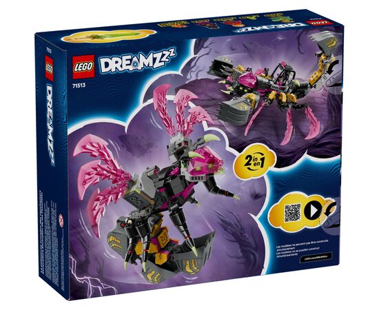 Конструктор LEGO DREAMZzz Кошмарный землекоп-скорпион (71513), изображение 6