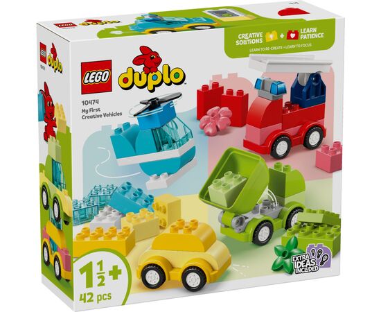 Конструктор LEGO DUPLO My First Творческие транспортные средства (10474)