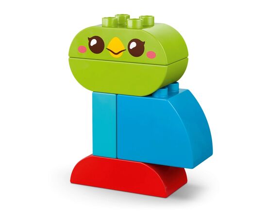 Конструктор LEGO DUPLO My First Очаровательные творческие домашние питомцы 3 в 1 (10477-), изображение 5