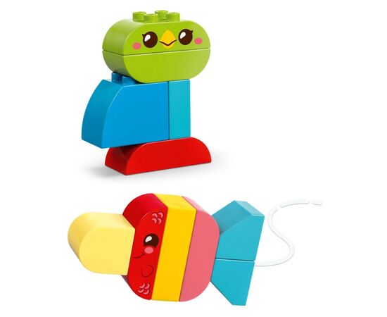 Конструктор LEGO DUPLO My First Очаровательные творческие домашние питомцы 3 в 1 (10477-), изображение 8