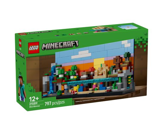 Конструктор LEGO Minecraft Мінібіоми (21589)