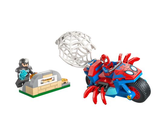 Конструктор LEGO Spidey Паук на мотоцикле против Носорога (11206), изображение 2