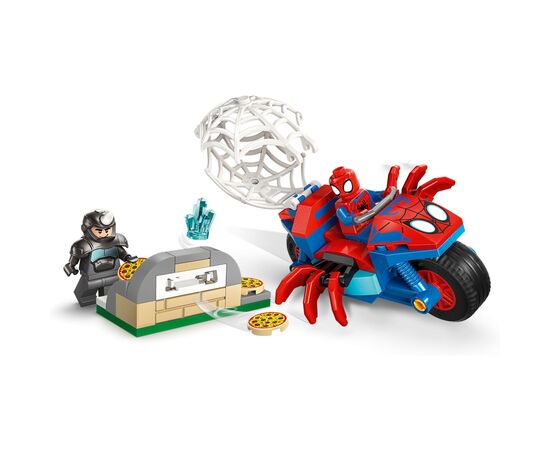 Конструктор LEGO Spidey Паук на мотоцикле против Носорога (11206), изображение 7