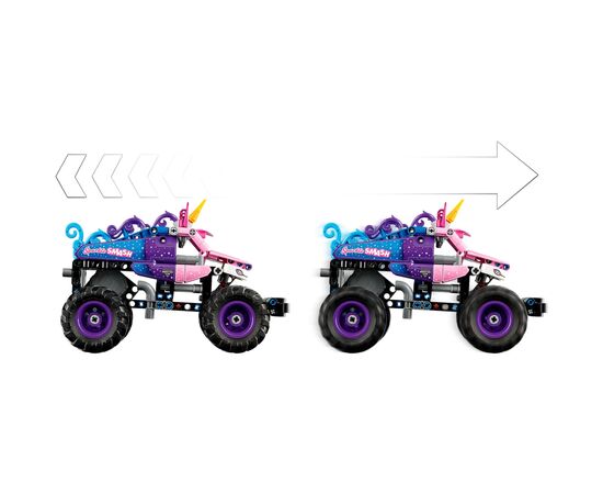 Конструктор LEGO Technic Monster Jam Sparkle Smash с функцией «Pull-Back» (42220), изображение 6
